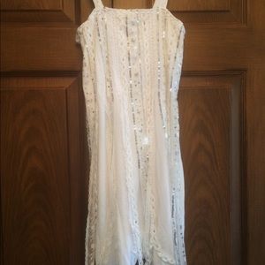 Truluv Elegant White Kids Dress